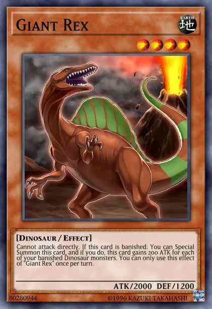Giant Rex - BLLR-EN027 - Ultra Rare - 1st Edition