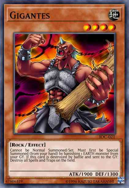 Gigantes - SD7-EN006 - Common - 1st Edition