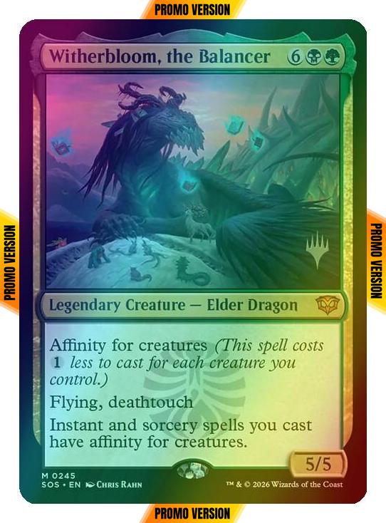 Witherbloom, the Balancer [245p] [Promo Pack] [Secrets of Strixhaven Promos] [Foil]