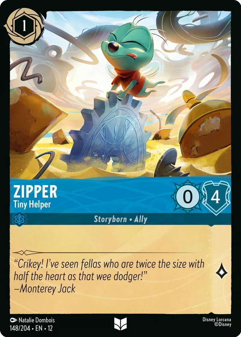 Zipper - Tiny Helper - 148/204 [Wilds Unknown] [Non-Foil]