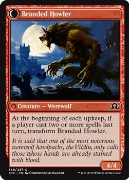 Convicted Killer // Branded Howler [149] [Shadows over Innistrad] [Non-Foil]