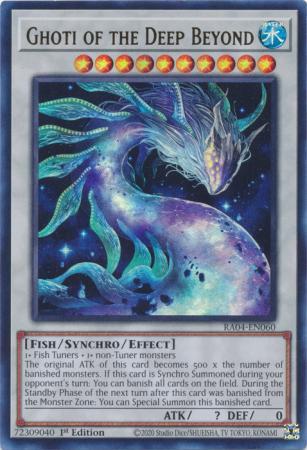 Ghoti of the Deep Beyond - RA04-EN060 - Ultra Rare - 1st Edition