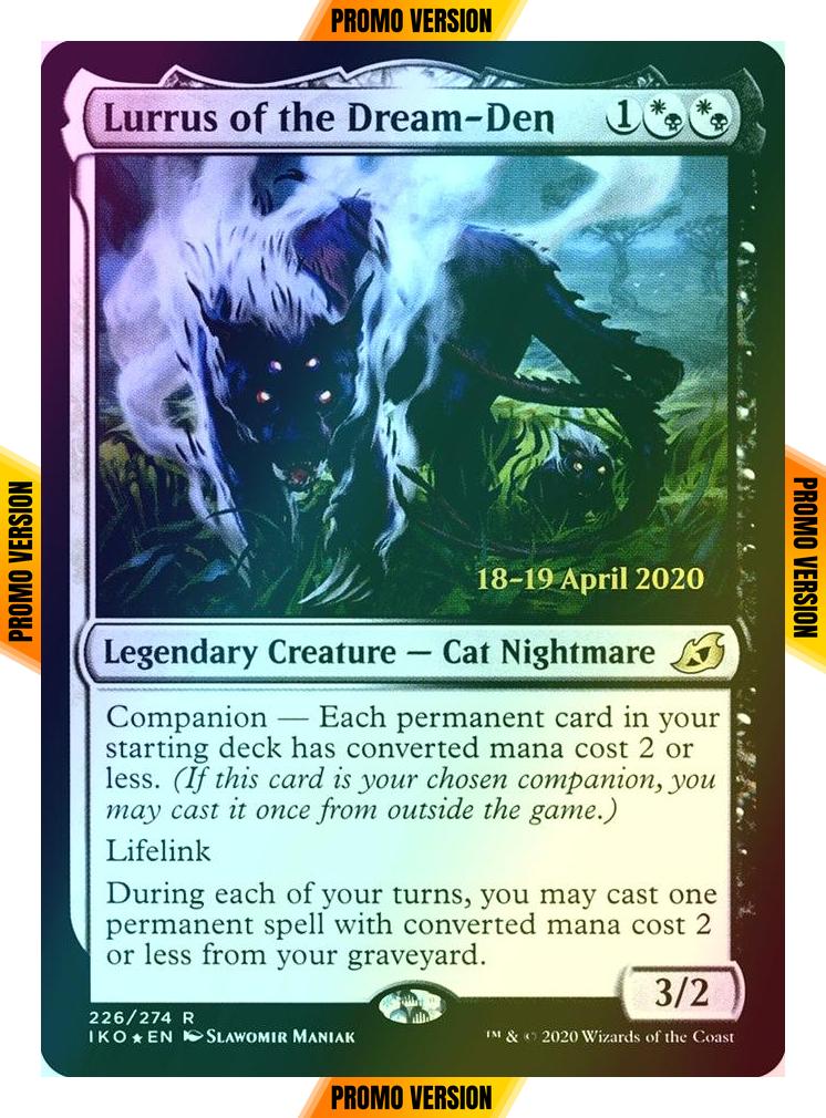 Lurrus of the Dream-Den [Prerelease] [226s] [Ikoria: Lair of Behemoths Promos] [Foil]
