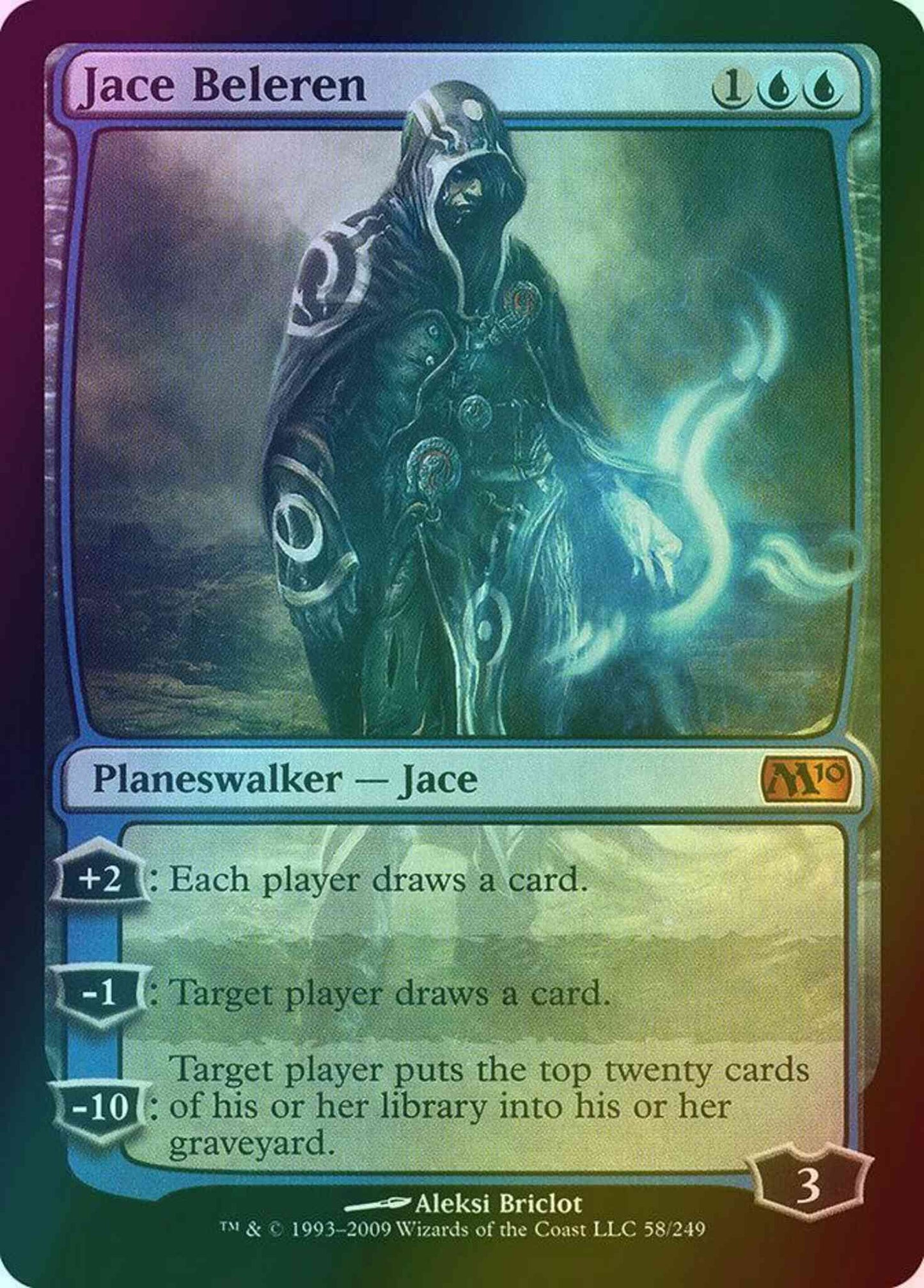Jace Beleren [58] [Magic 2010] [Foil]