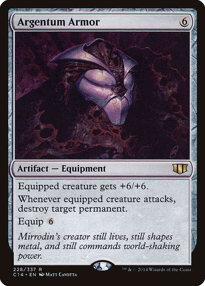 Argentum Armor [228] [Commander 2014] [Non-Foil]