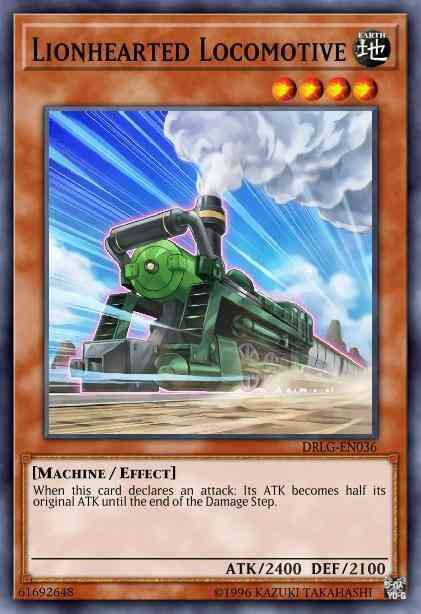 Lionhearted Locomotive - DLCS-EN038 - Common - 1st Edition