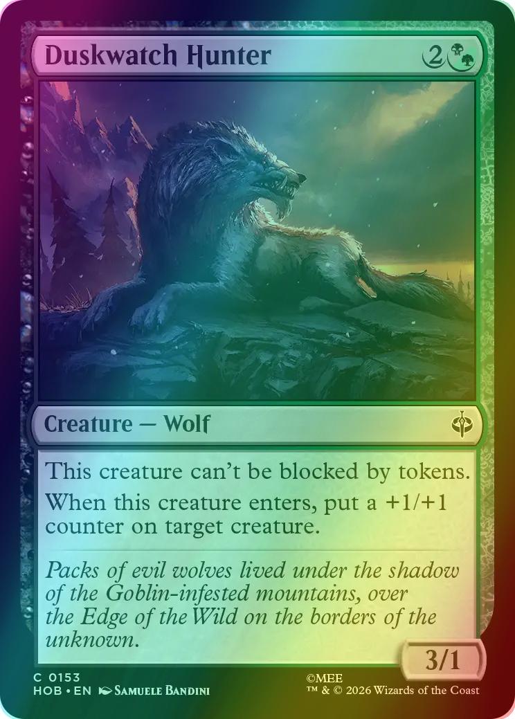 Duskwatch Hunter [153] [The Hobbit] [Foil]