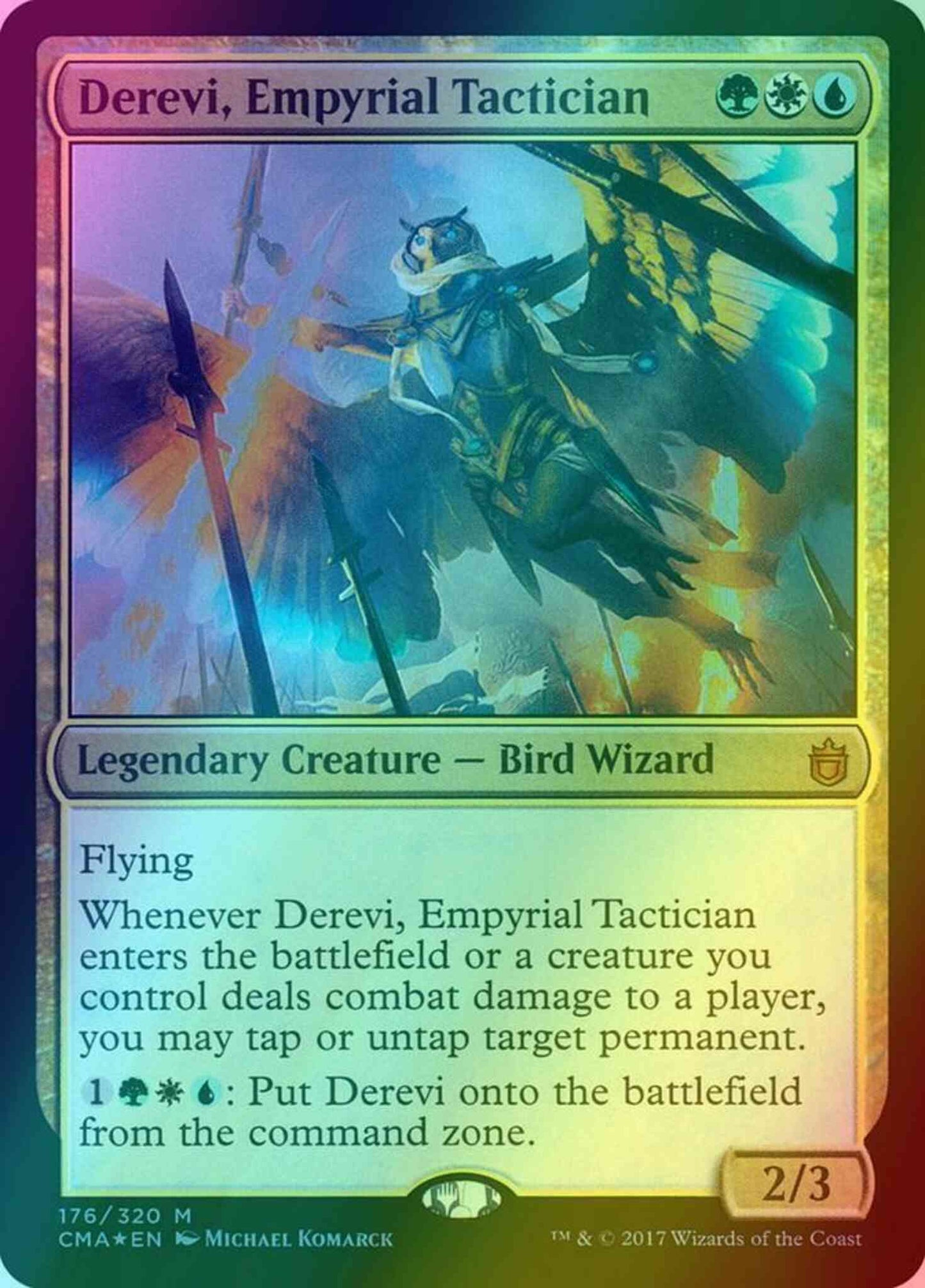 Derevi, Empyrial Tactician [176] [Commander Anthology] [Foil]