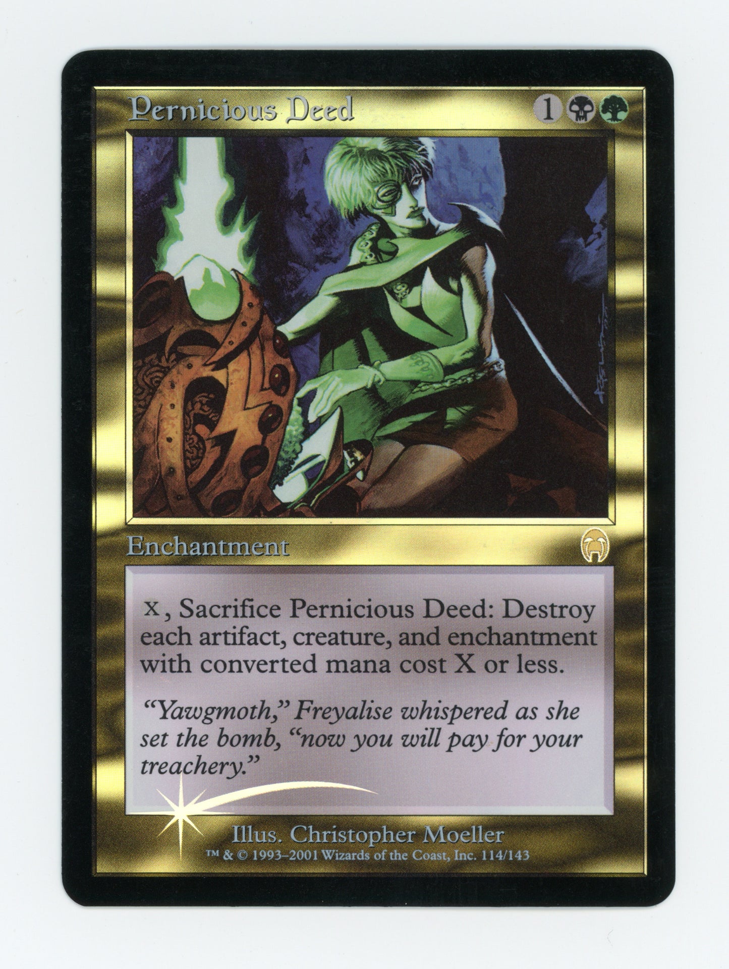 Pernicious Deed — Foil — ID 20011