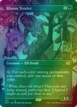 Bloom Tender [366] [Borderless] [Double Masters 2022] [Foil]