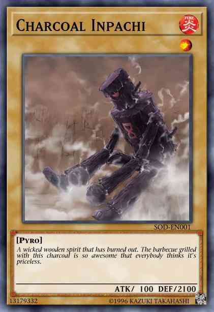 Charcoal Inpachi - SOD-EN001 - Ultimate Rare - 1st Edition