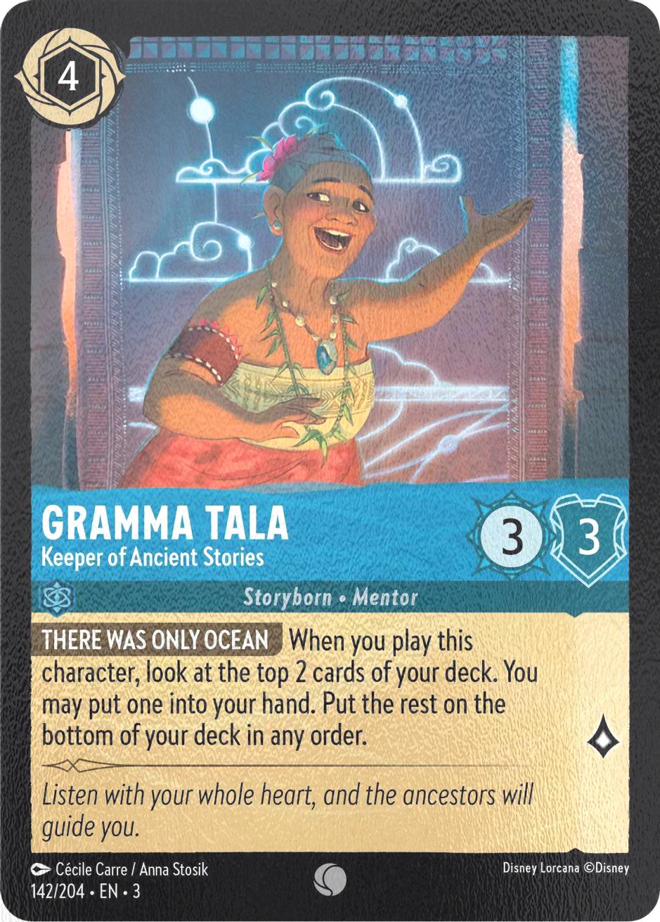 Gramma Tala - Keeper of Ancient Stories - 142/204 [Into the Inklands] [Cold Foil]