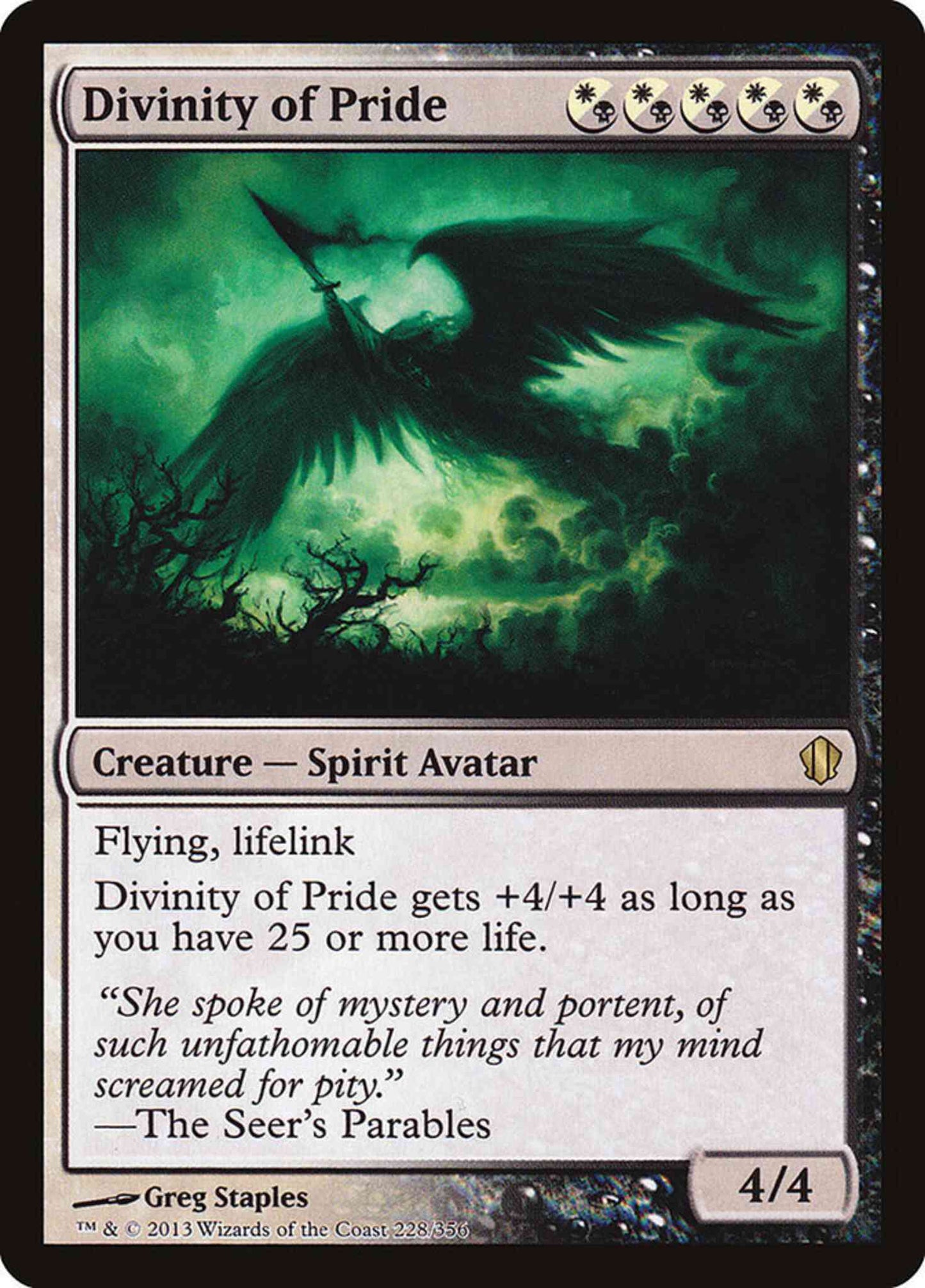 Divinity of Pride [228] [Commander 2013] [Non-Foil]