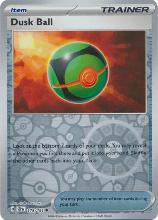 Dusk Ball - 175/191 - Uncommon [sv08-175] [Reverse Holo]