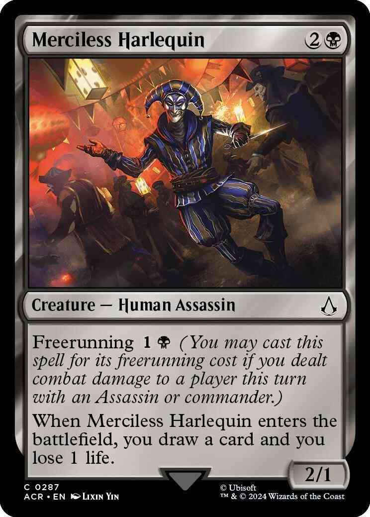 Merciless Harlequin [287] [Starter Kit Exclusive] [Assassin's Creed] [Non-Foil]