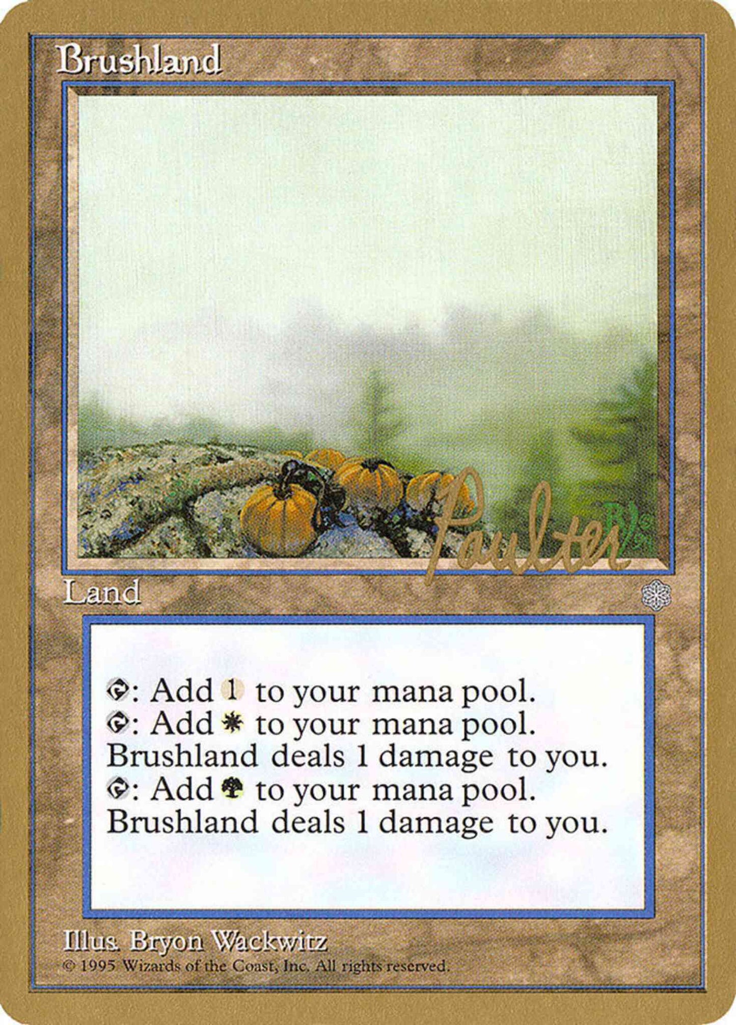 Brushland [pp352] [Preston Poulter] [Pro Tour Collector Set] [Non-Foil]