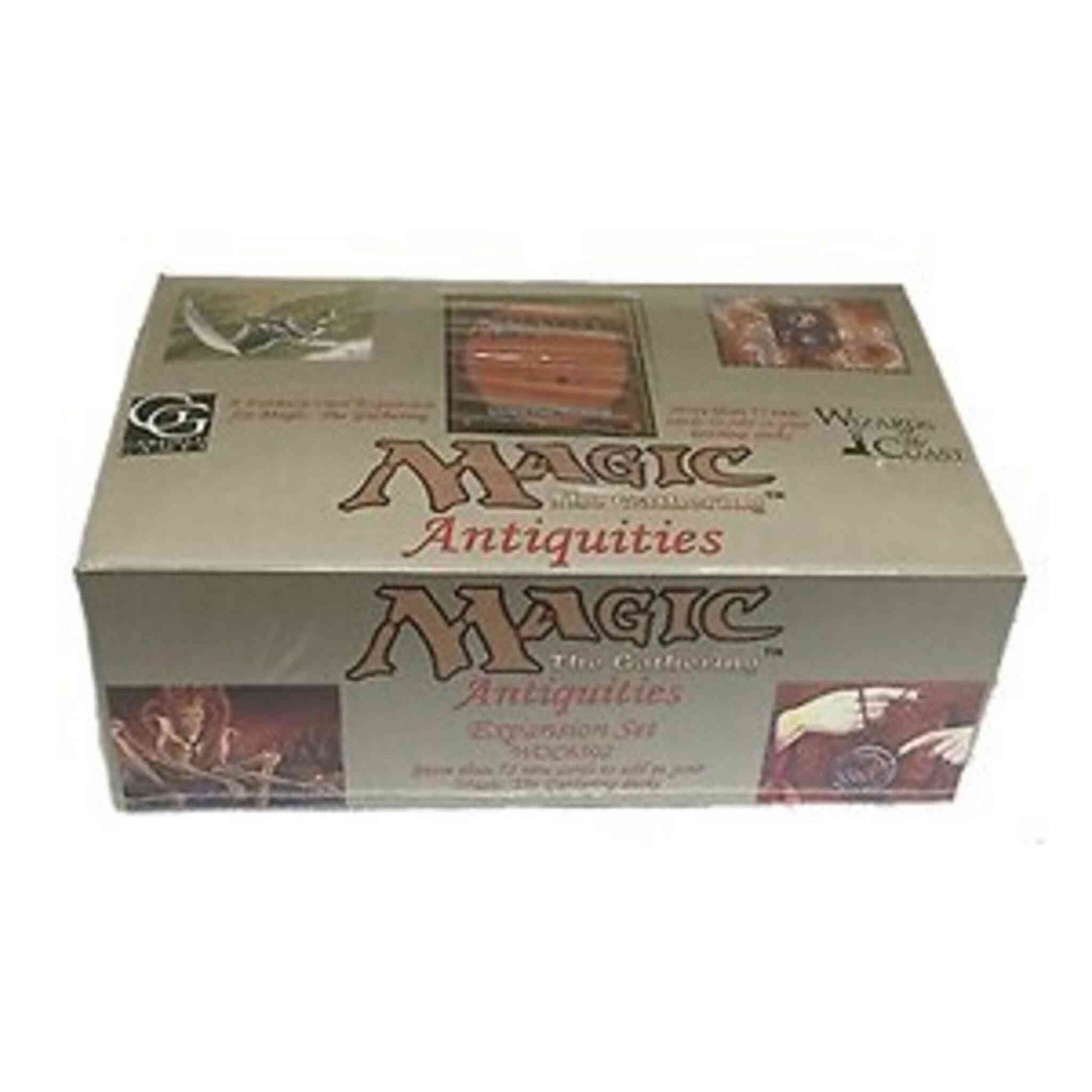 antiquities booster box mtg A full display of Collector Boosters allows players to strategize in style. MTG Magic The Gathering Antiquities