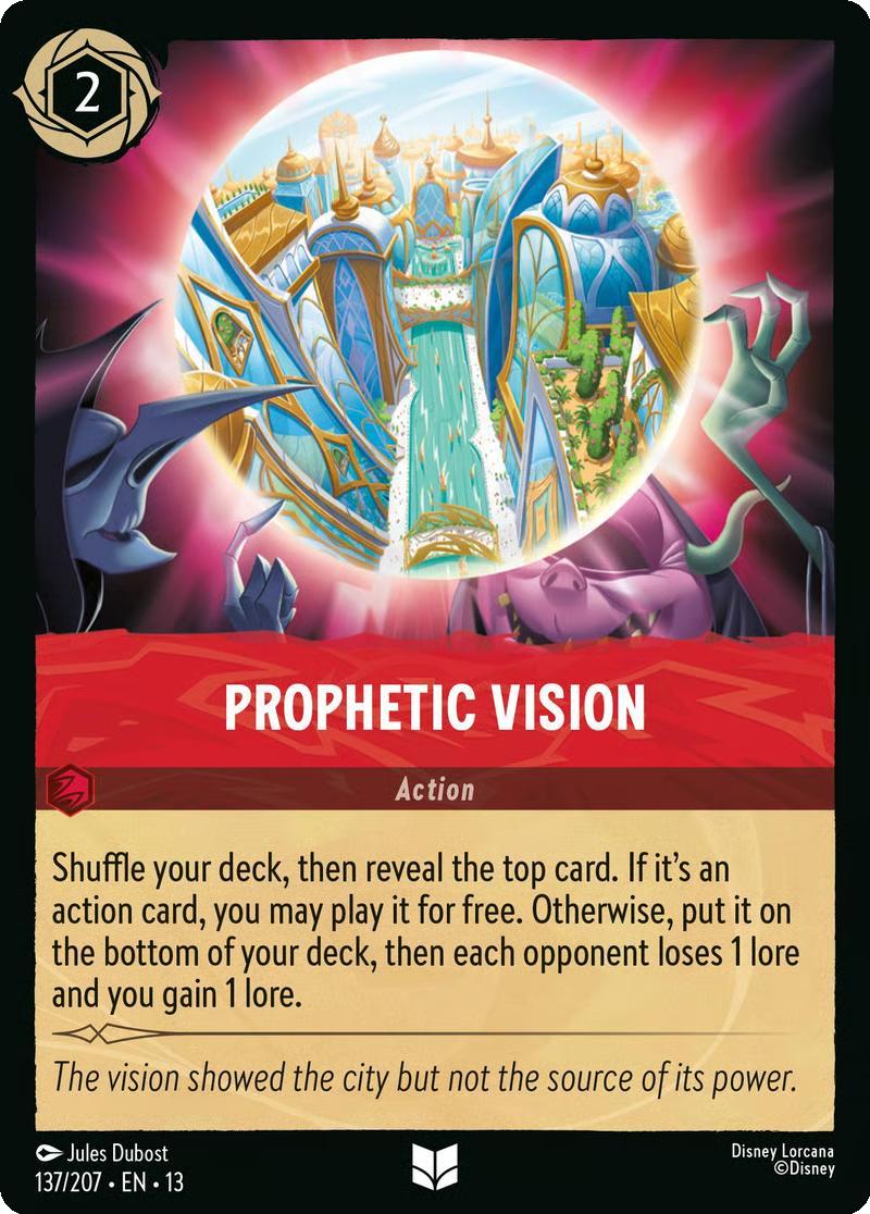 Prophetic Vision - 137/204 [Attack of the Vine!] [Non-Foil]