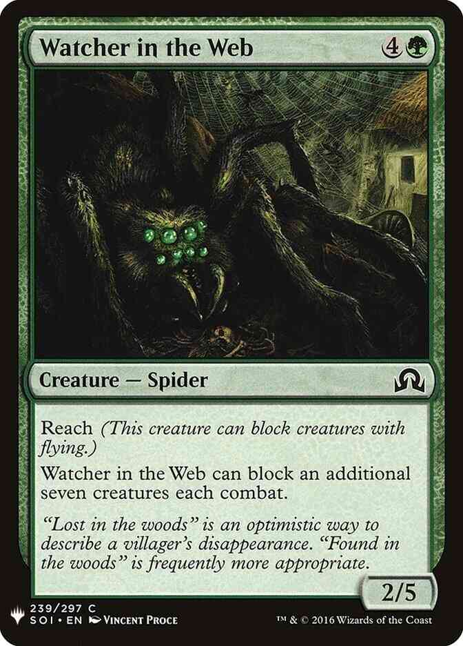 Watcher in the Web [SOI-239] [The List] [Non-Foil]