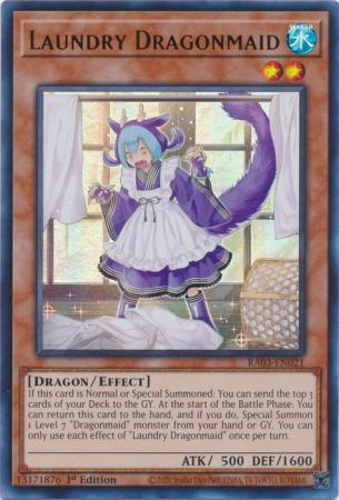 Laundry Dragonmaid - RA03-EN021 - Ultra Rare - 1st Edition