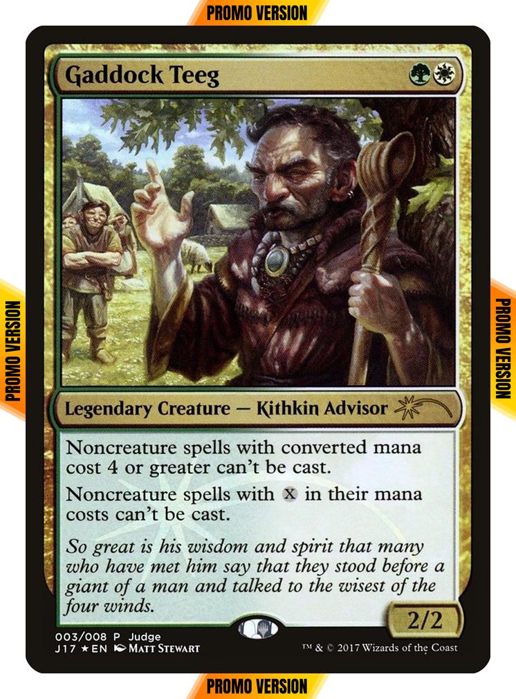 Gaddock Teeg [3] [Judge Gift Cards 2017] [Foil]