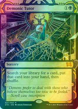 Demonic Tutor [27] [Strixhaven Mystical Archive] [Foil]