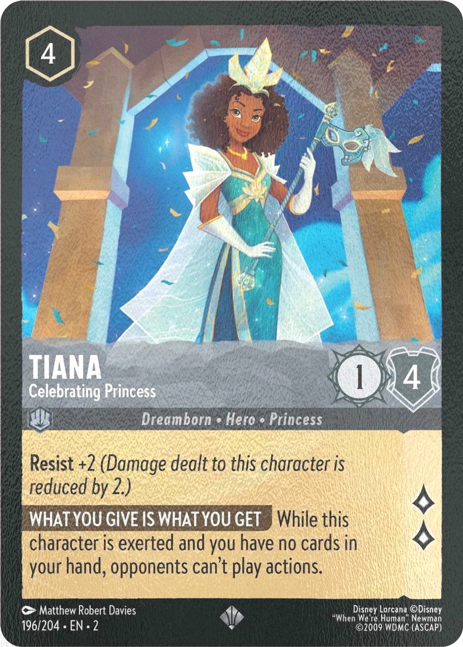 Tiana - Celebrating Princess - 196/204 [Rise Of The Floodborn] [Cold Foil]