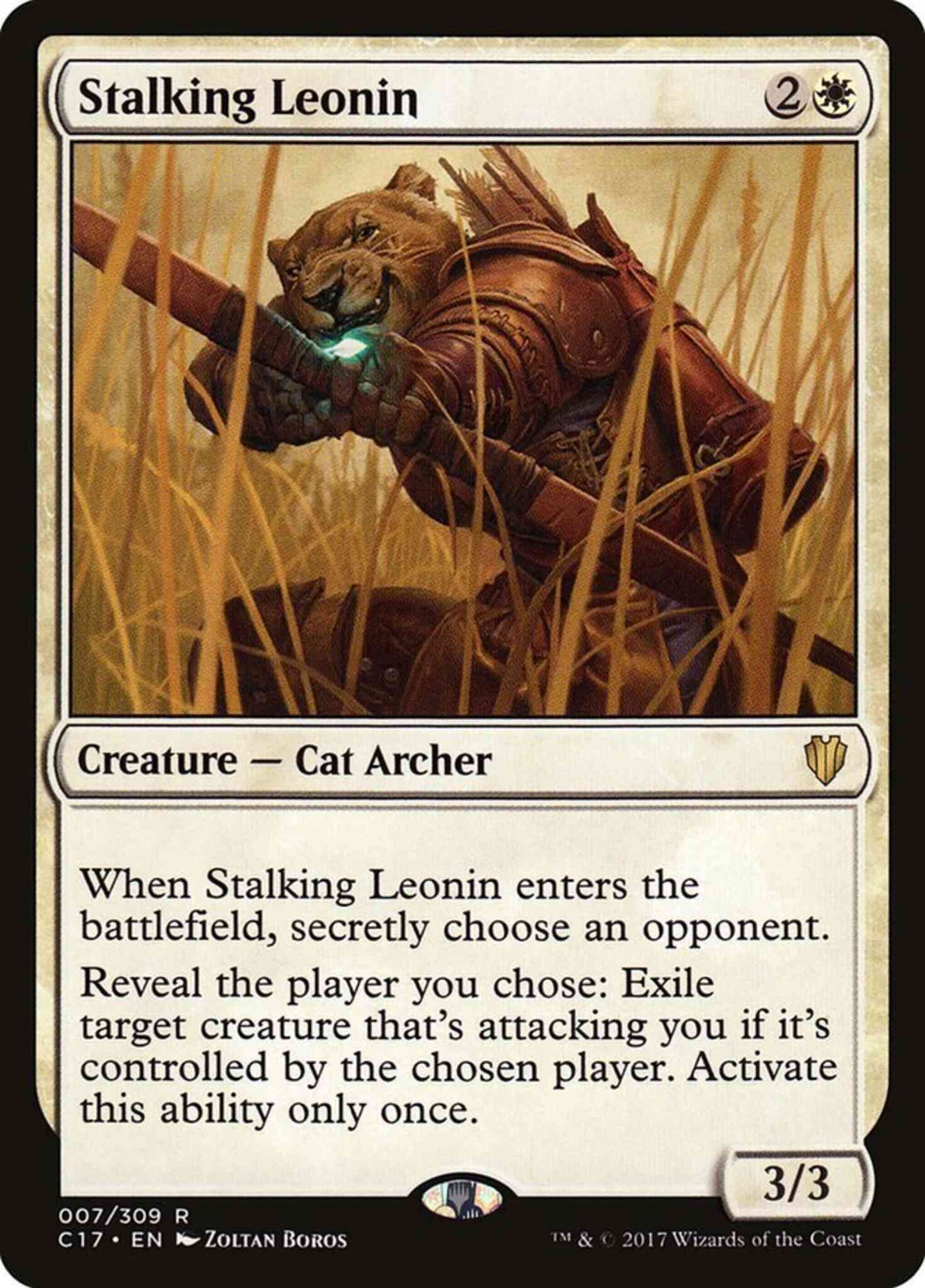 Stalking Leonin [Commander 2017] [Non-Foil]