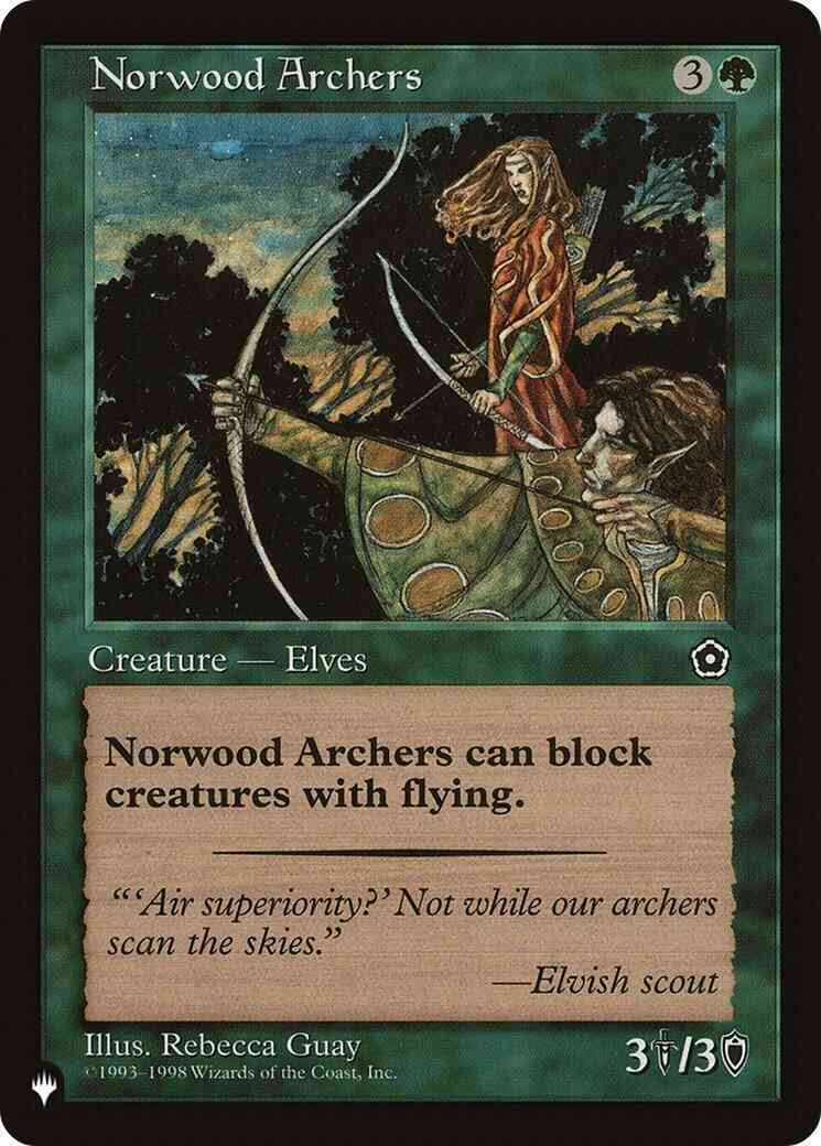 Norwood Archers [P02-136] [The List] [Non-Foil]