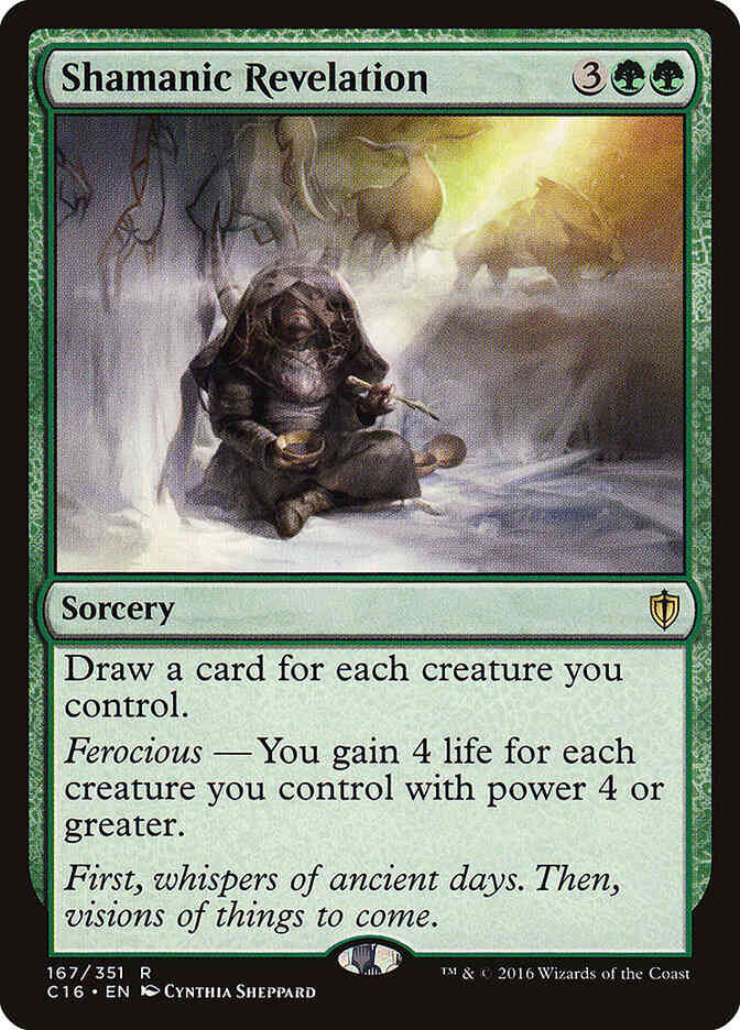 Shamanic Revelation [167] [Commander 2016] [Non-Foil]