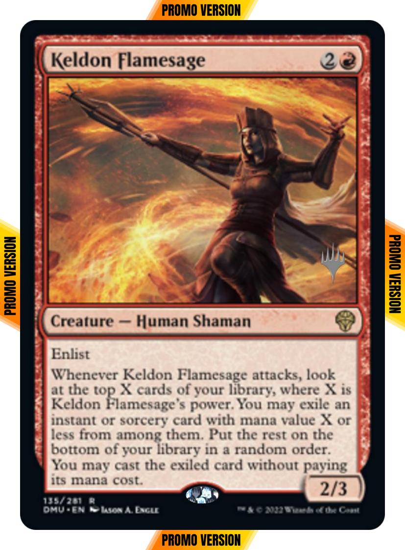 Keldon Flamesage [135p] [Promo Pack] [Dominaria United: Promos] [Non-Foil]