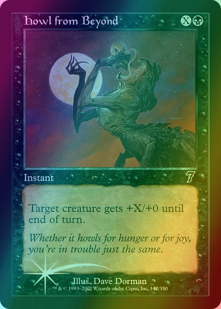 Howl from Beyond [142x] [Seventh Edition] [Foil]