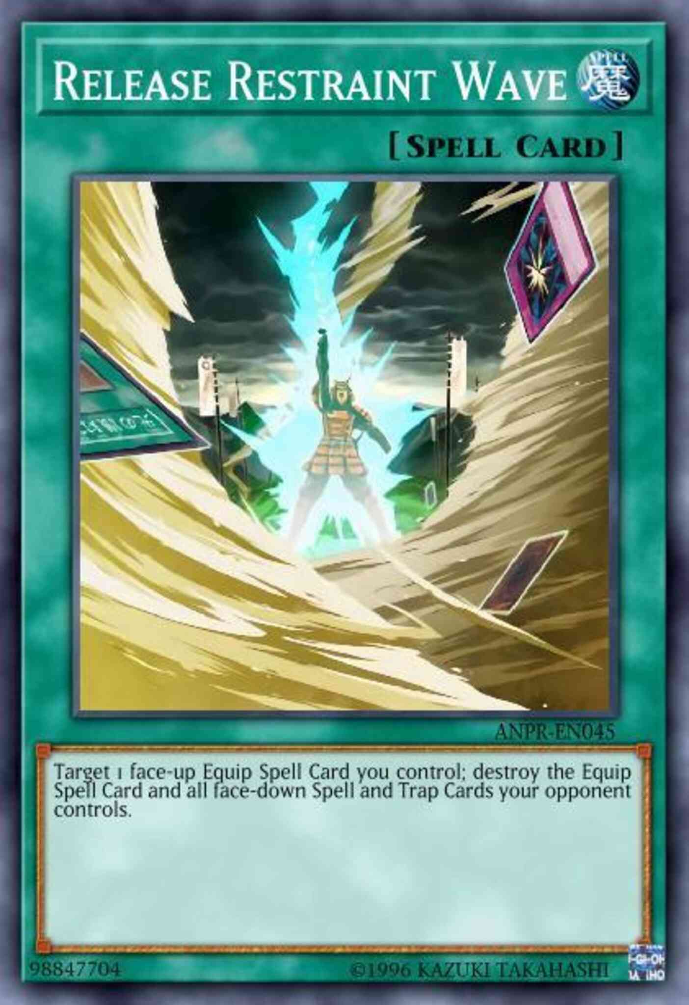 Release Restraint Wave - NKRT-EN029 - Platinum Rare - Limited