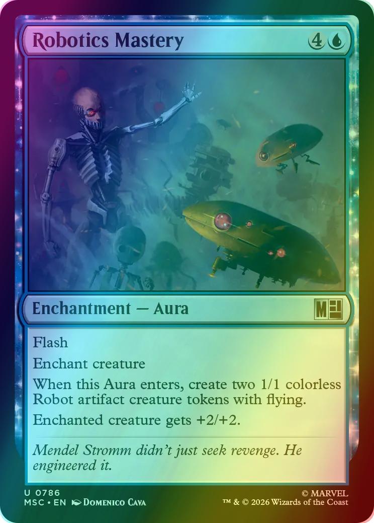 Robotics Mastery [786] [Jumpstart] [Marvel Super Heroes: Commander] [Foil]