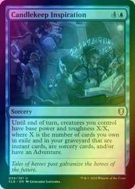 Candlekeep Inspiration [59] [Commander Legends: Battle for Baldur's Gate] [Foil]