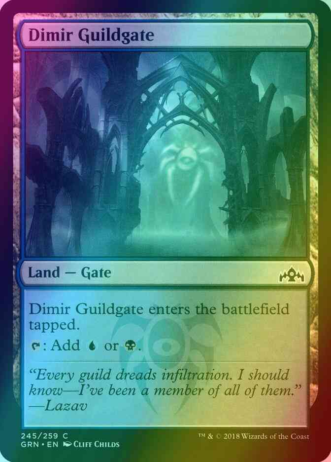 Dimir Guildgate [245] [Guilds of Ravnica] [Foil]