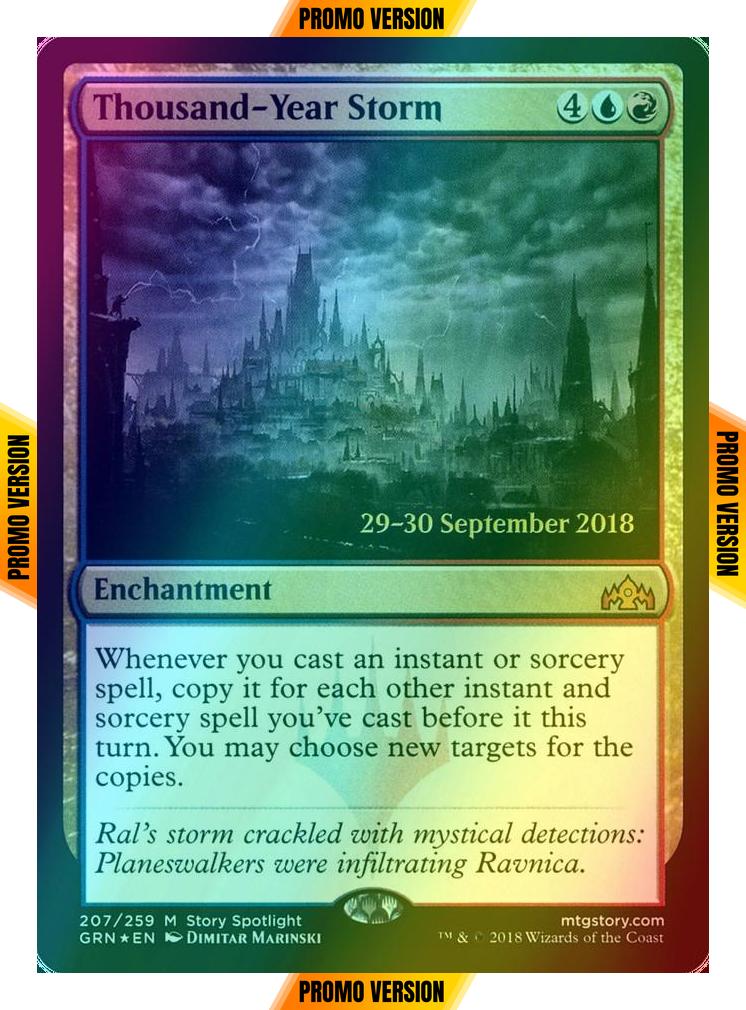 Thousand-Year Storm [207s] [Guilds of Ravnica Promos] [Foil]