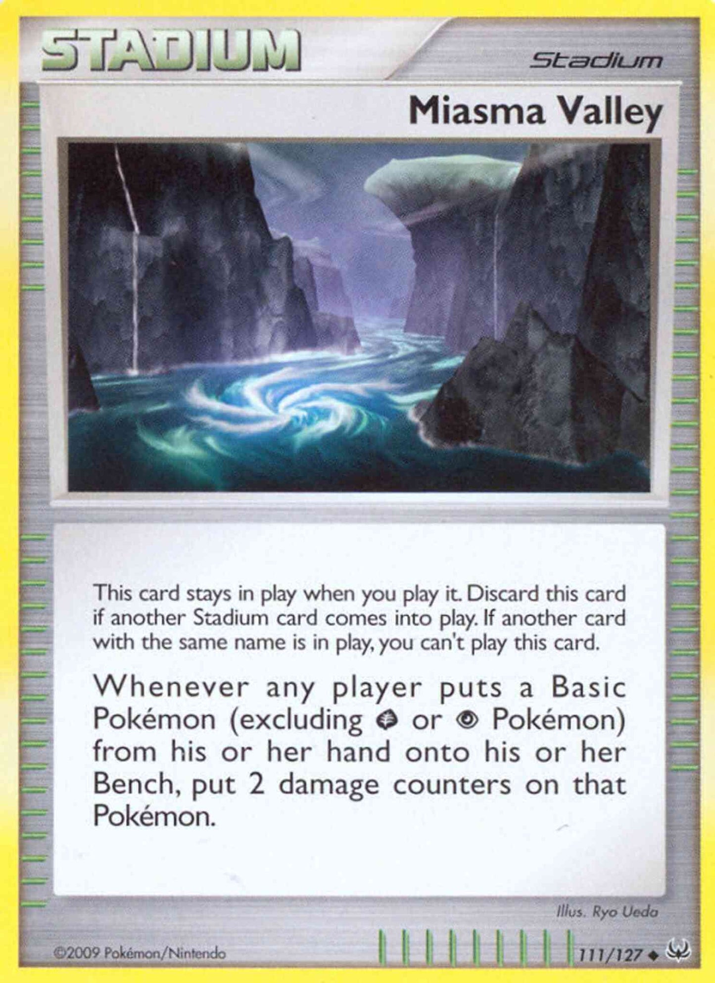 Miasma Valley - 111/127 - Uncommon [pl1-111] [Non-Holo]