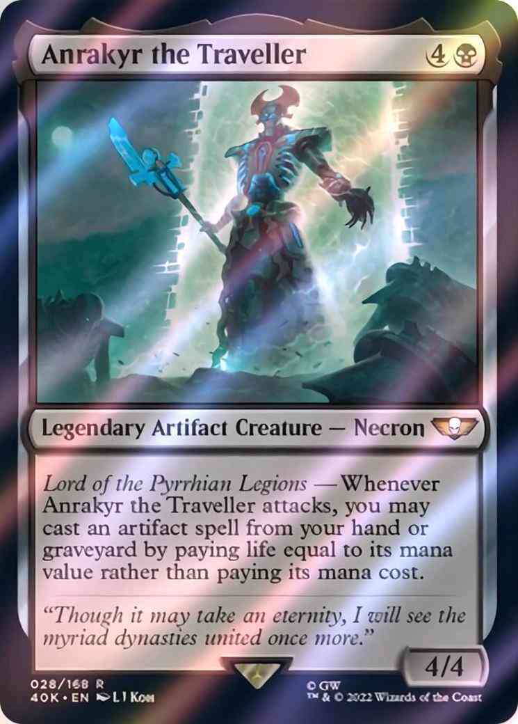 Anrakyr the Traveller [28] [Universes Beyond: Warhammer 40,000] [Surge Foil]