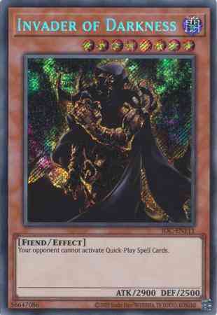 Invader of Darkness - 25th Anniversary - IOC-EN111 - Secret Rare - Unlimited