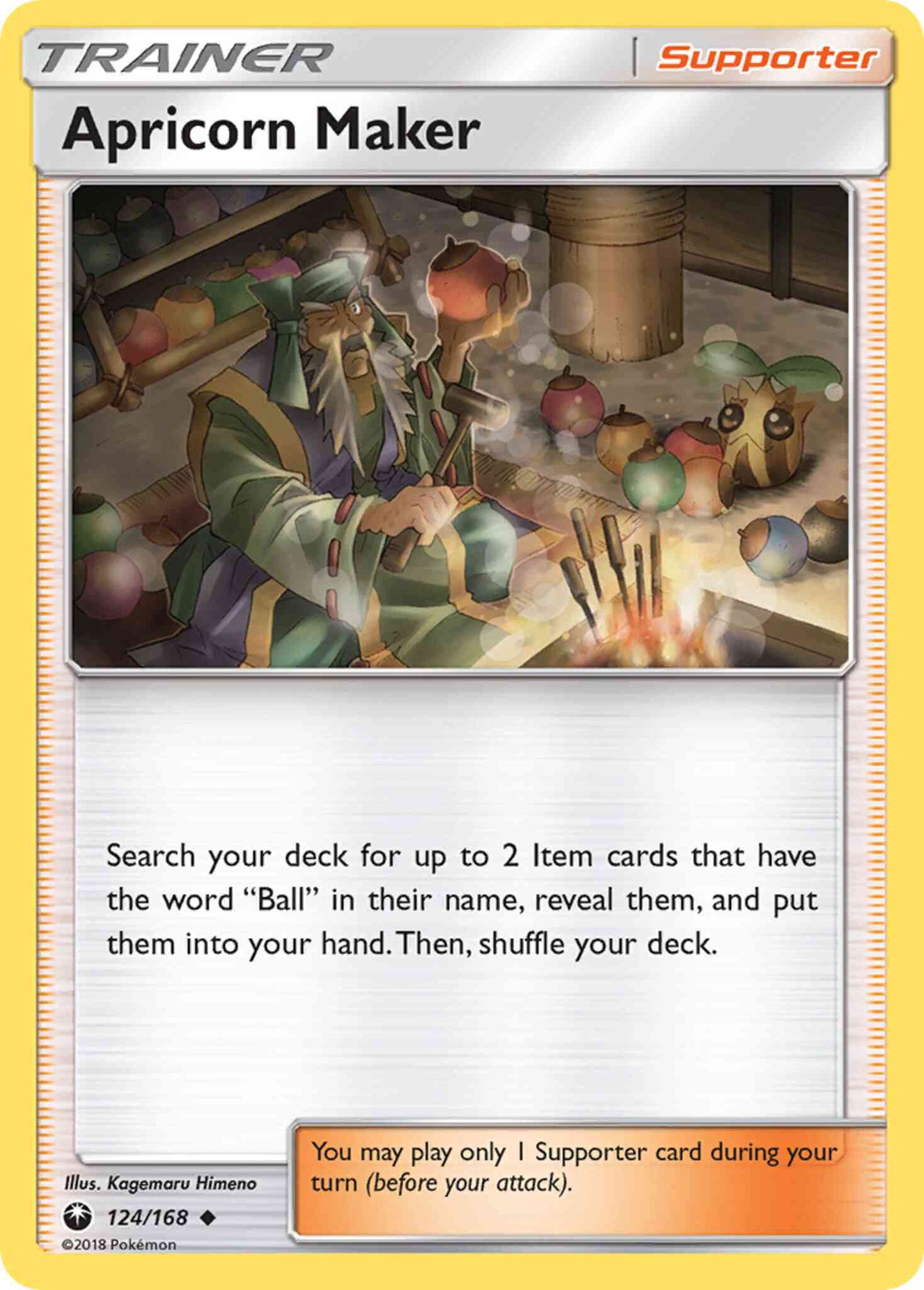 Apricorn Maker - 124/168 - Uncommon [sm7-124] [Non-Holo]