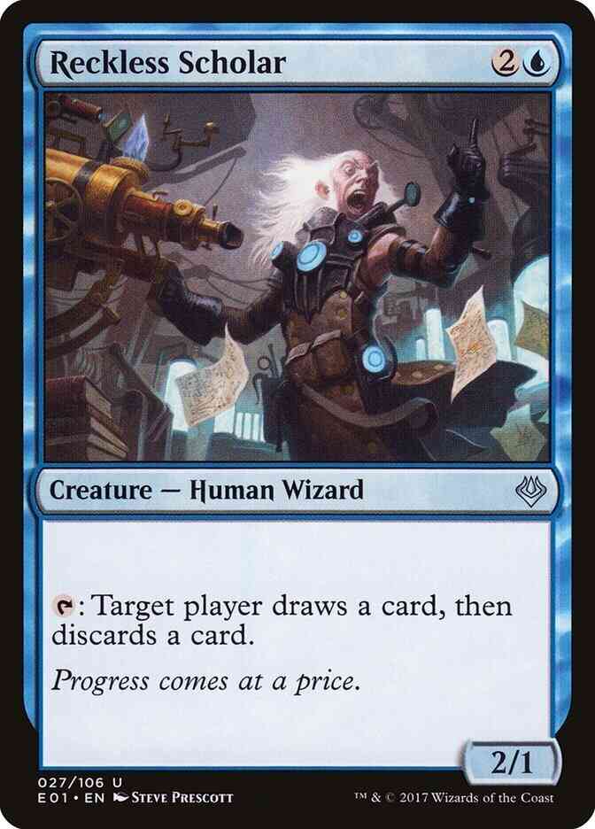 Reckless Scholar [27] [Archenemy: Nicol Bolas] [Non-Foil]