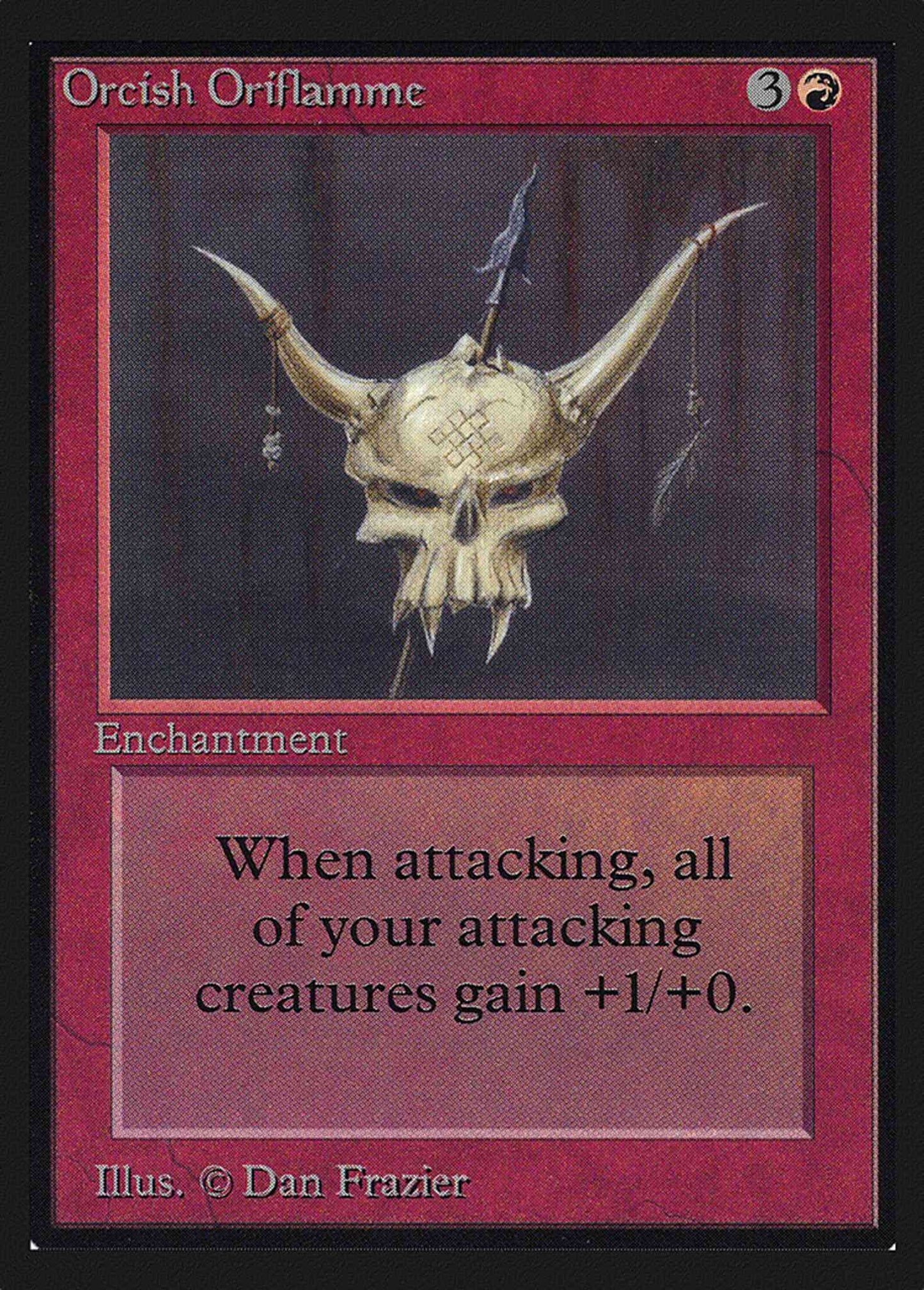 Orcish Oriflamme [167] [Intl Collectors Edition] [Non-Foil]