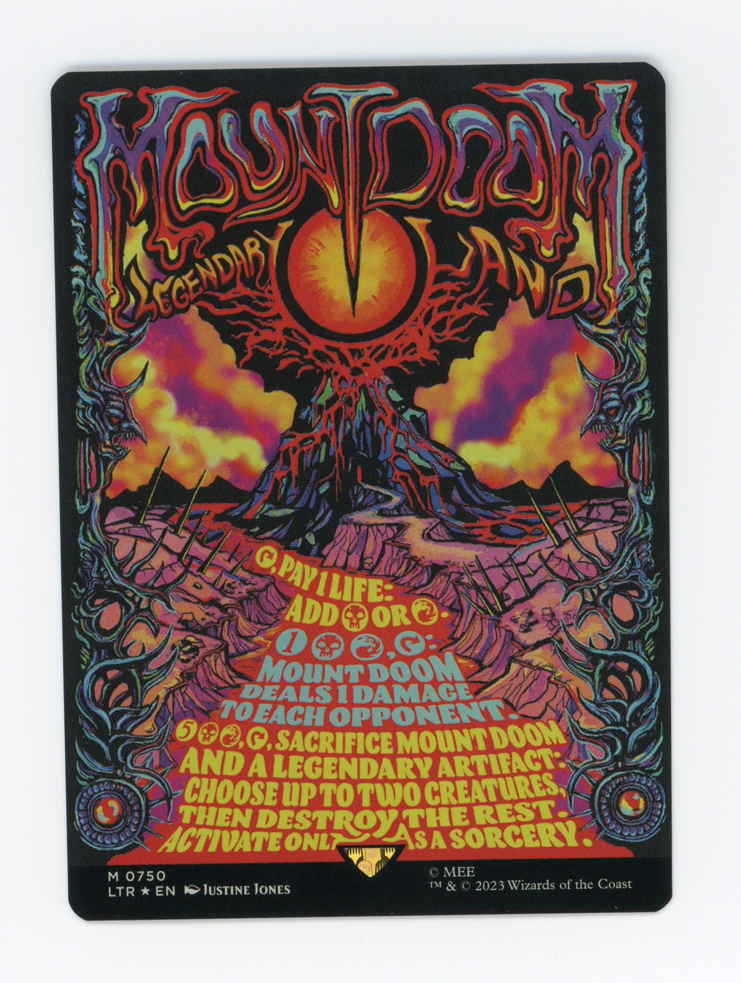 Mount Doom — Borderless|Poster|Foil — ID 19691