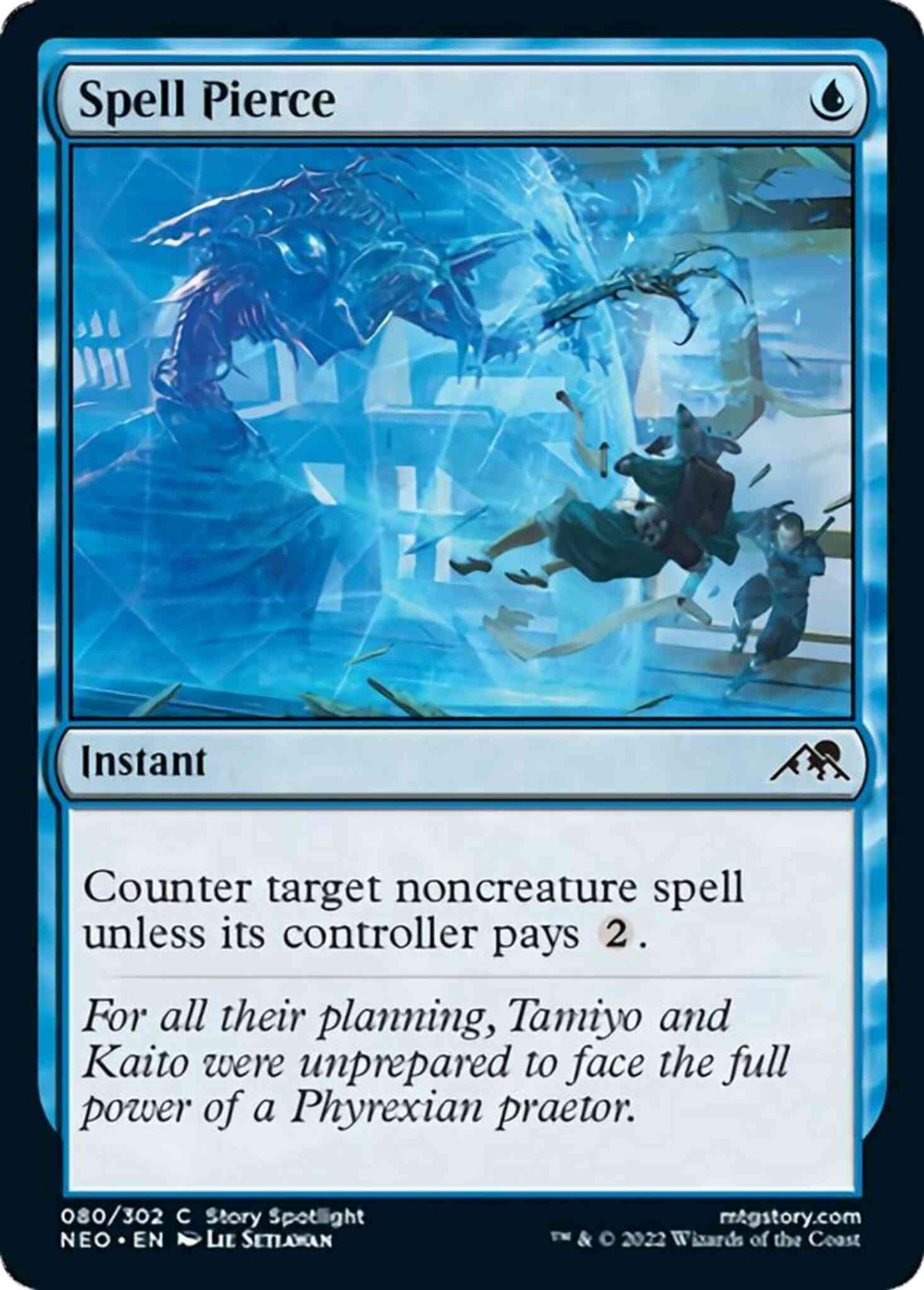 Spell Pierce [80] [Kamigawa: Neon Dynasty] [Non-Foil]