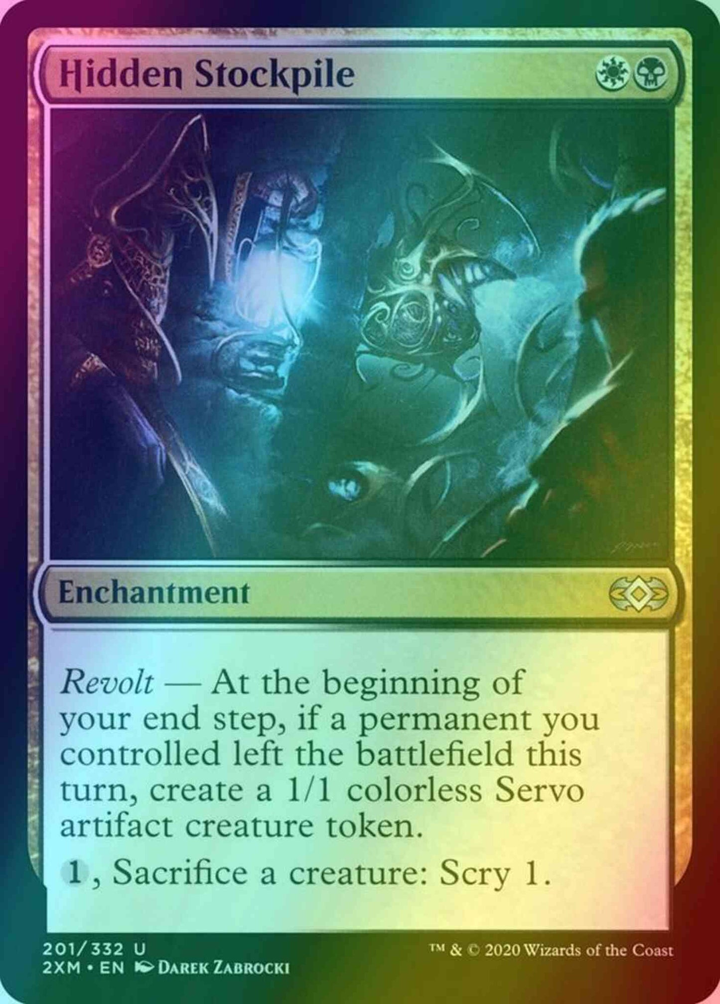 Hidden Stockpile [201] [Double Masters] [Foil]