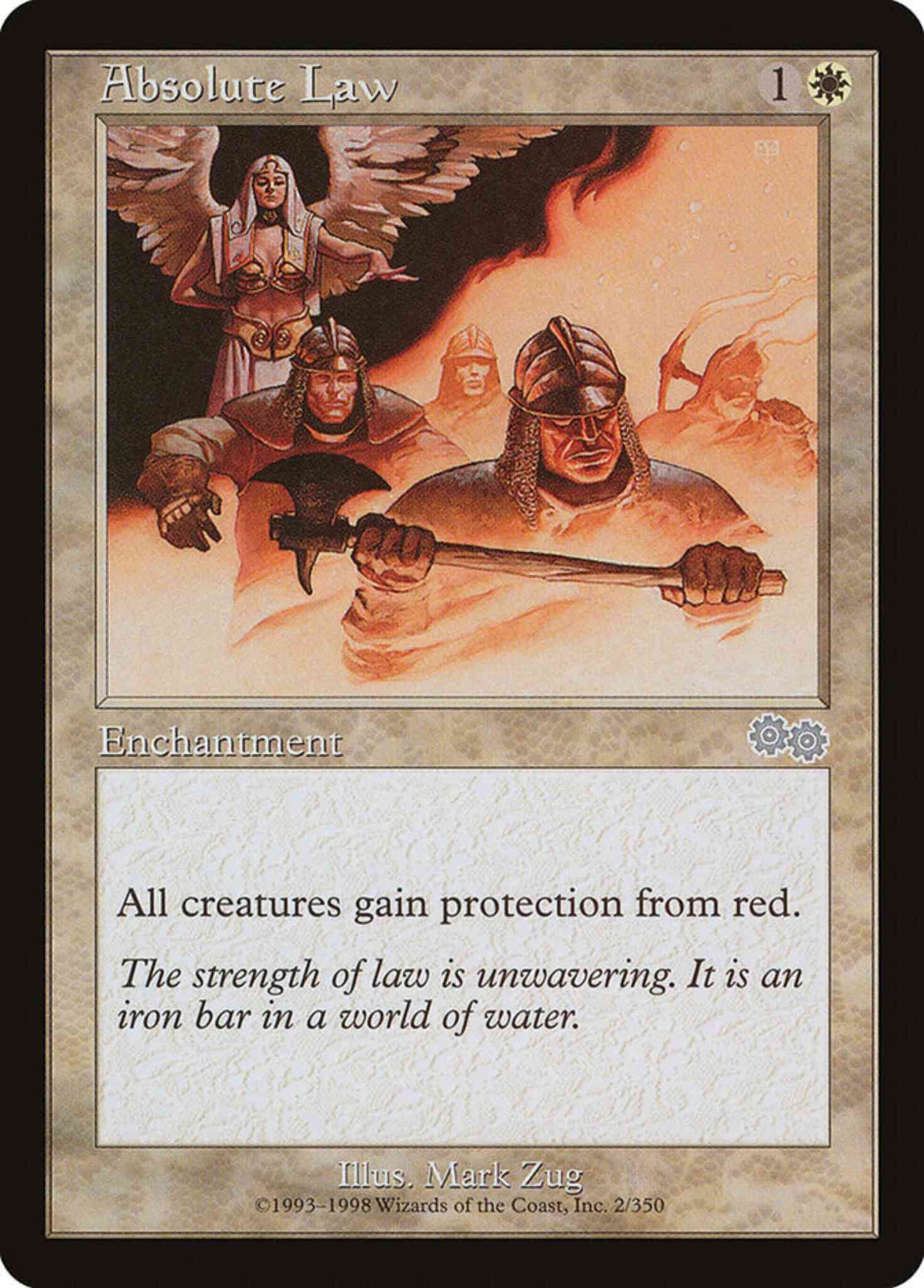 Absolute Law [2] [Urza's Saga] [Non-Foil]