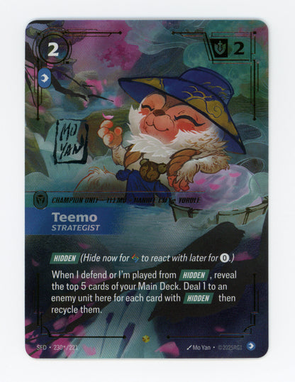 Teemo - Strategist — Signature|Foil — ID 18735