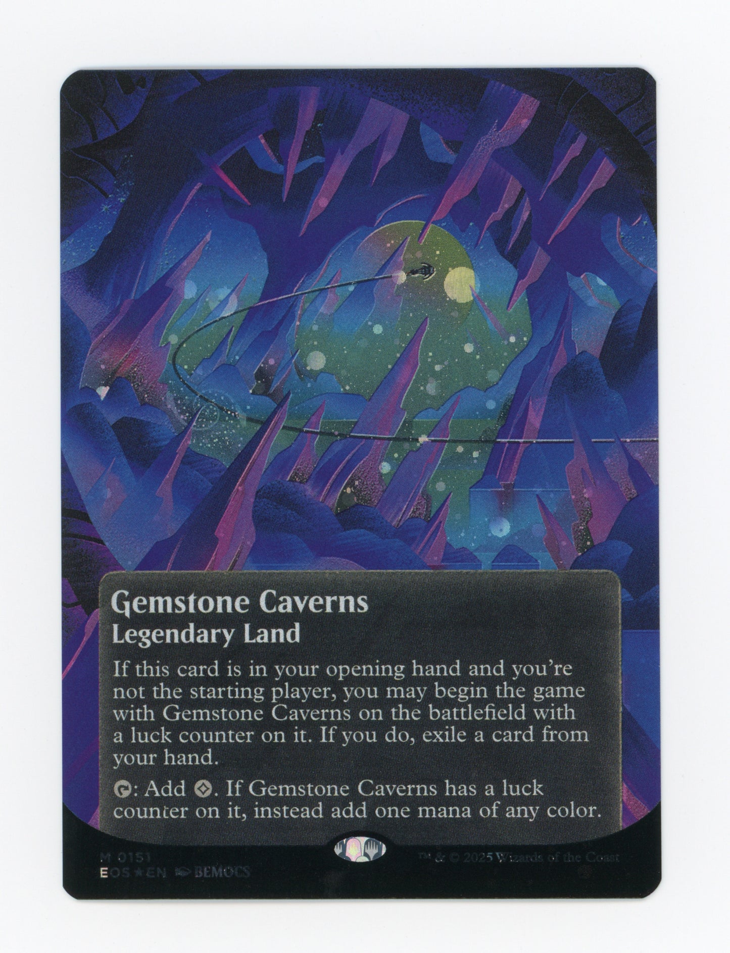 Gemstone Caverns — Borderless|Poster|Galaxy Foil — ID 18394