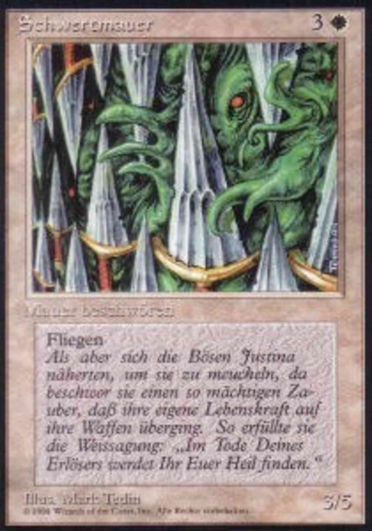 Wall of Swords - German [43] [Foreign Black Border: German] [Non-Foil]